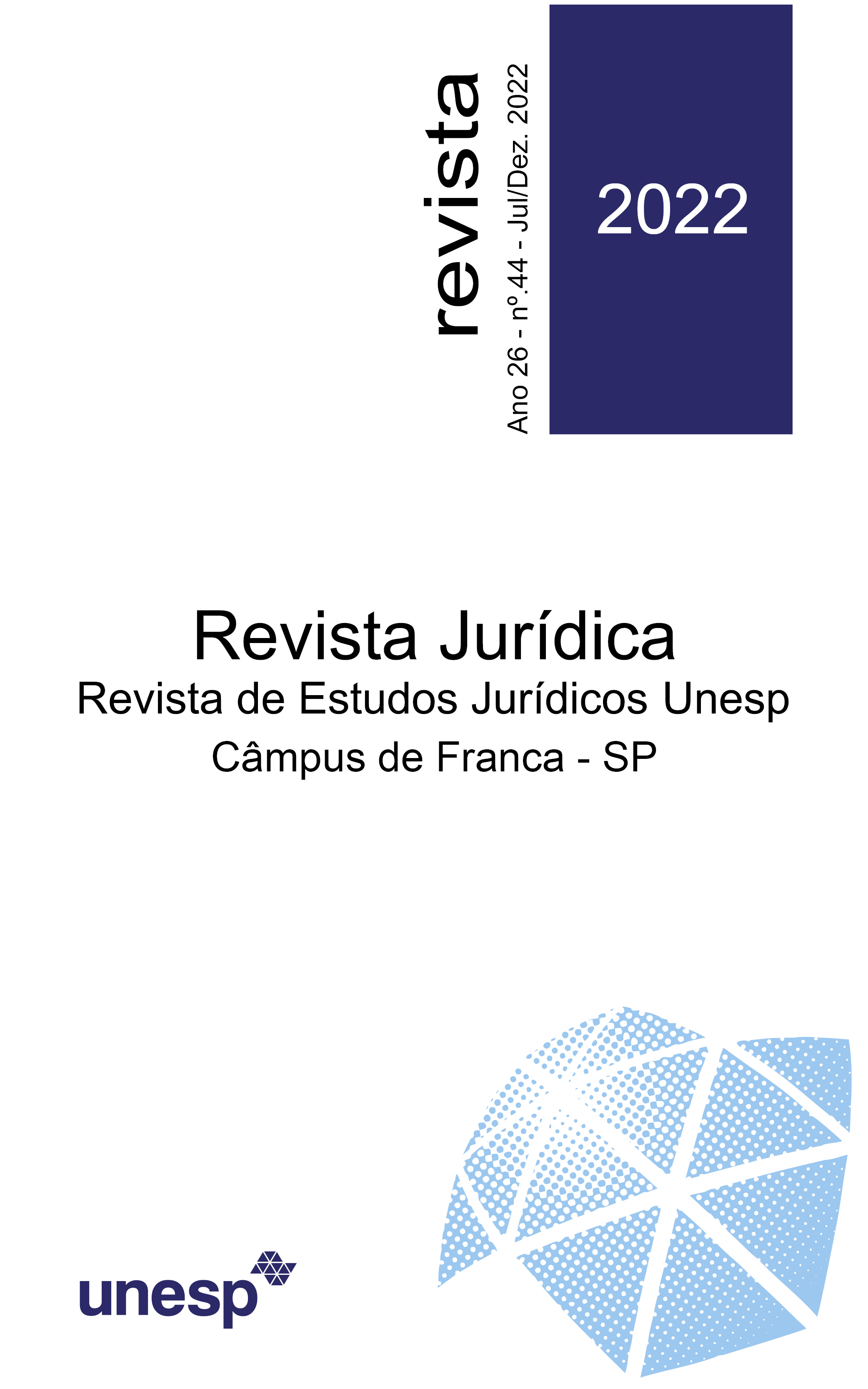 					Visualizar v. 26 n. 44 (2022): Revista de Estudos Jurídicos da UNESP
				