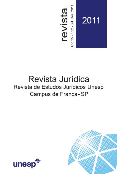 					Visualizar v. 15 n. 22 (2011): Revista de Estudos Jurídicos da UNESP
				