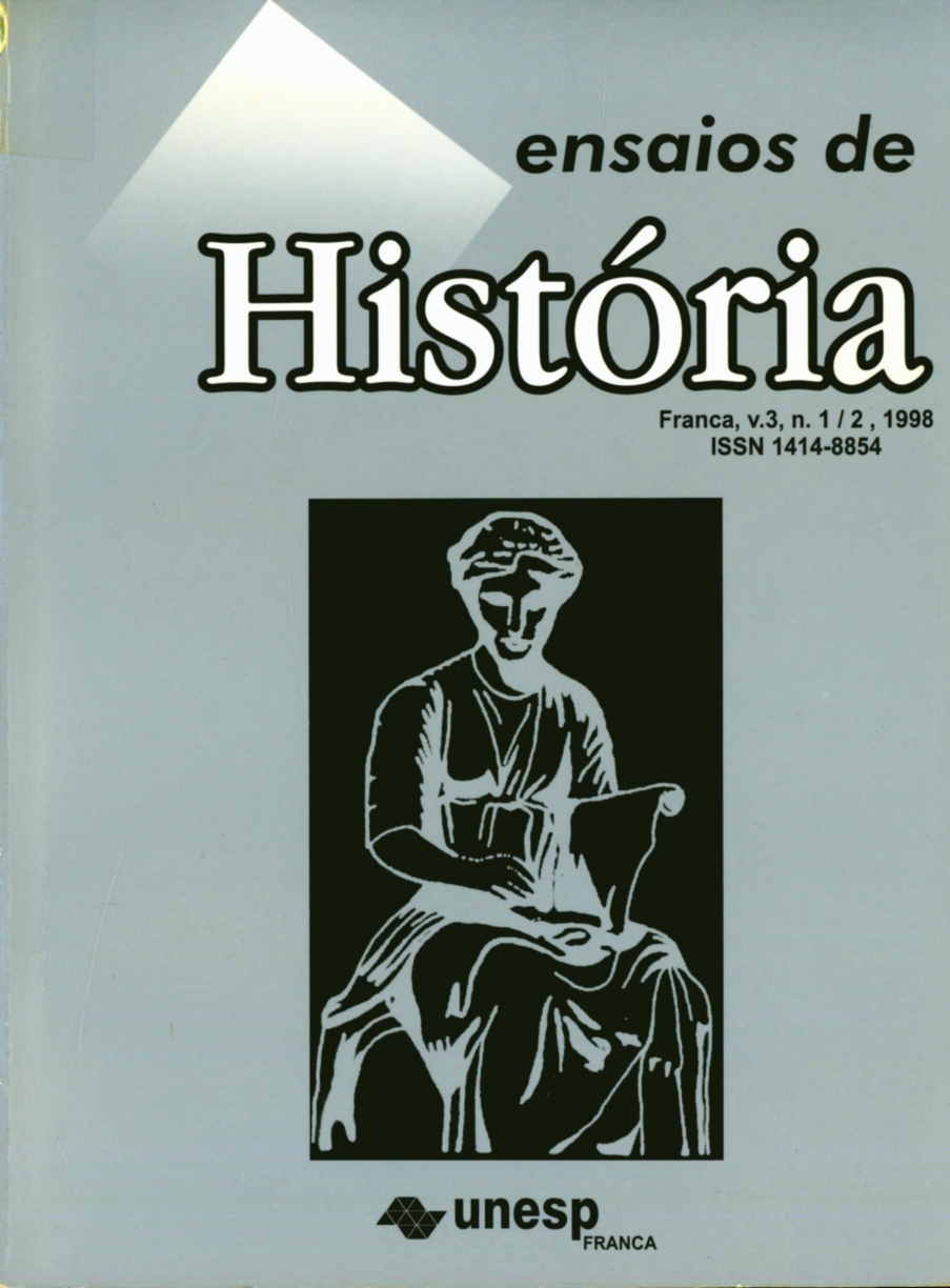 					Visualizar v. 3 n. 1-2 (1998): Revista Ensaios de História
				