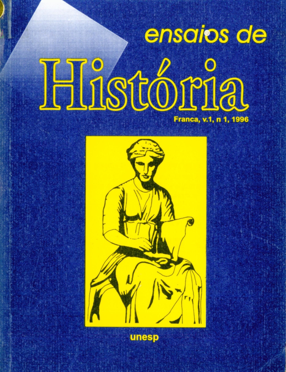 					Visualizar v. 1 n. 1 (1996): Revista Ensaios de História
				